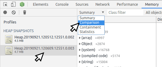 比較ドロップダウン